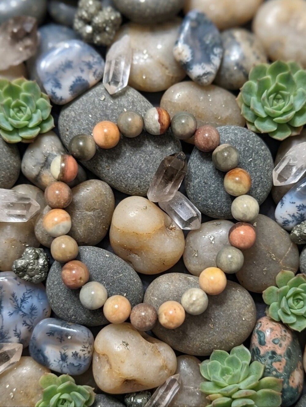 Landscape Ocean Jasper Bracelet